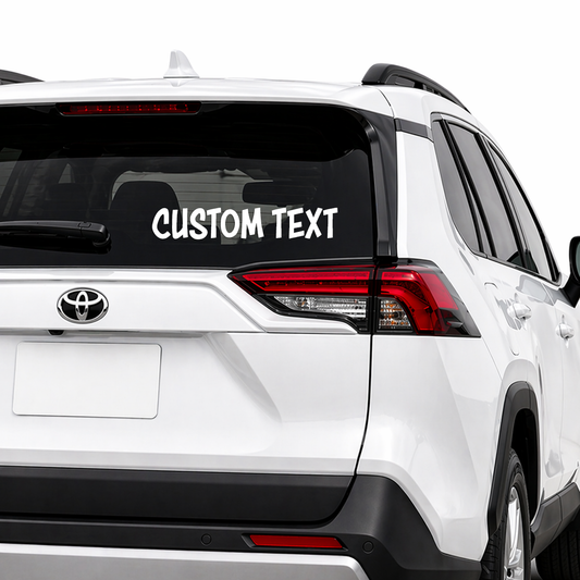 Custom Text Decal