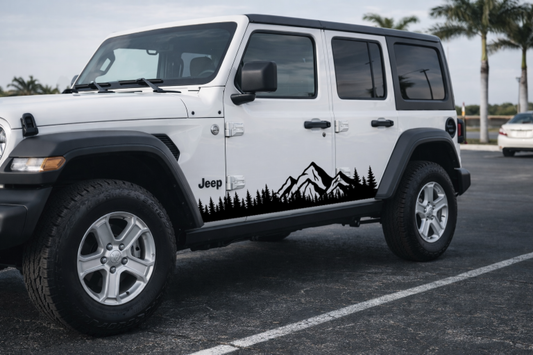 Mountain Range | Vehicle Stripes