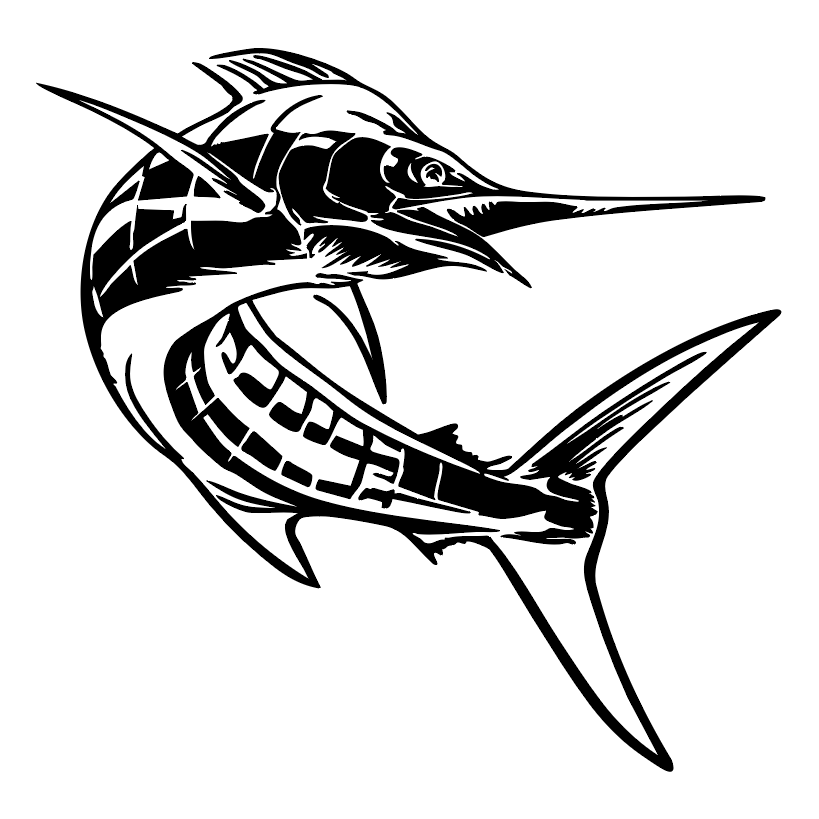 Marlin Decal