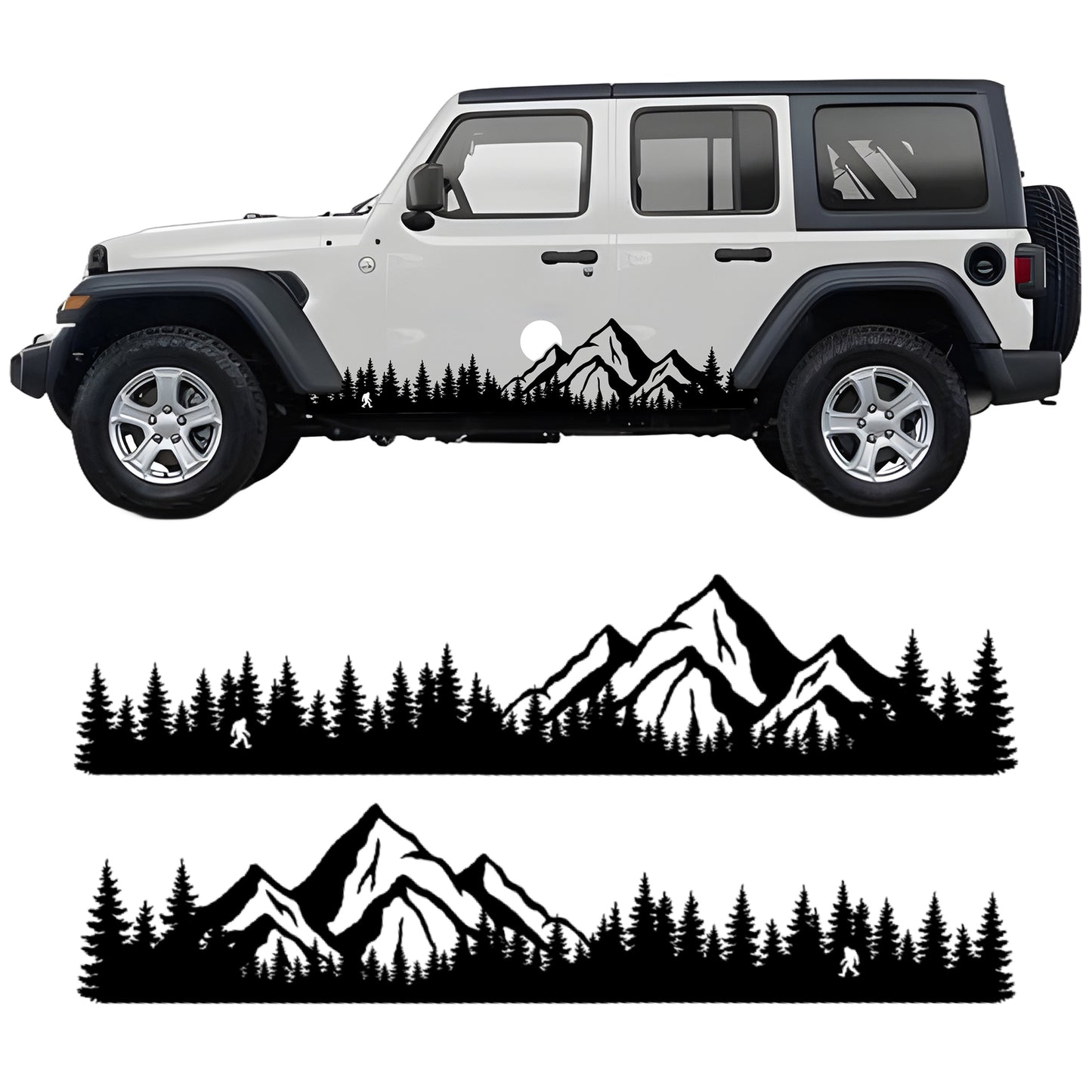 Mountain Range | Vehicle Stripes