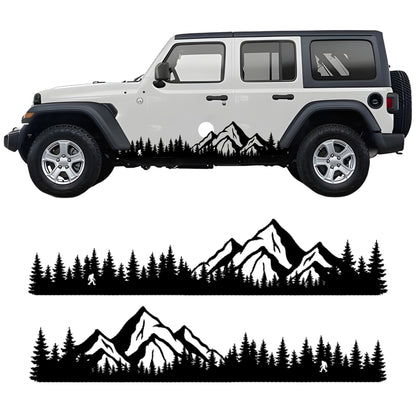 Mountain Range | Vehicle Stripes