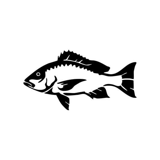 Red Snapper Decal